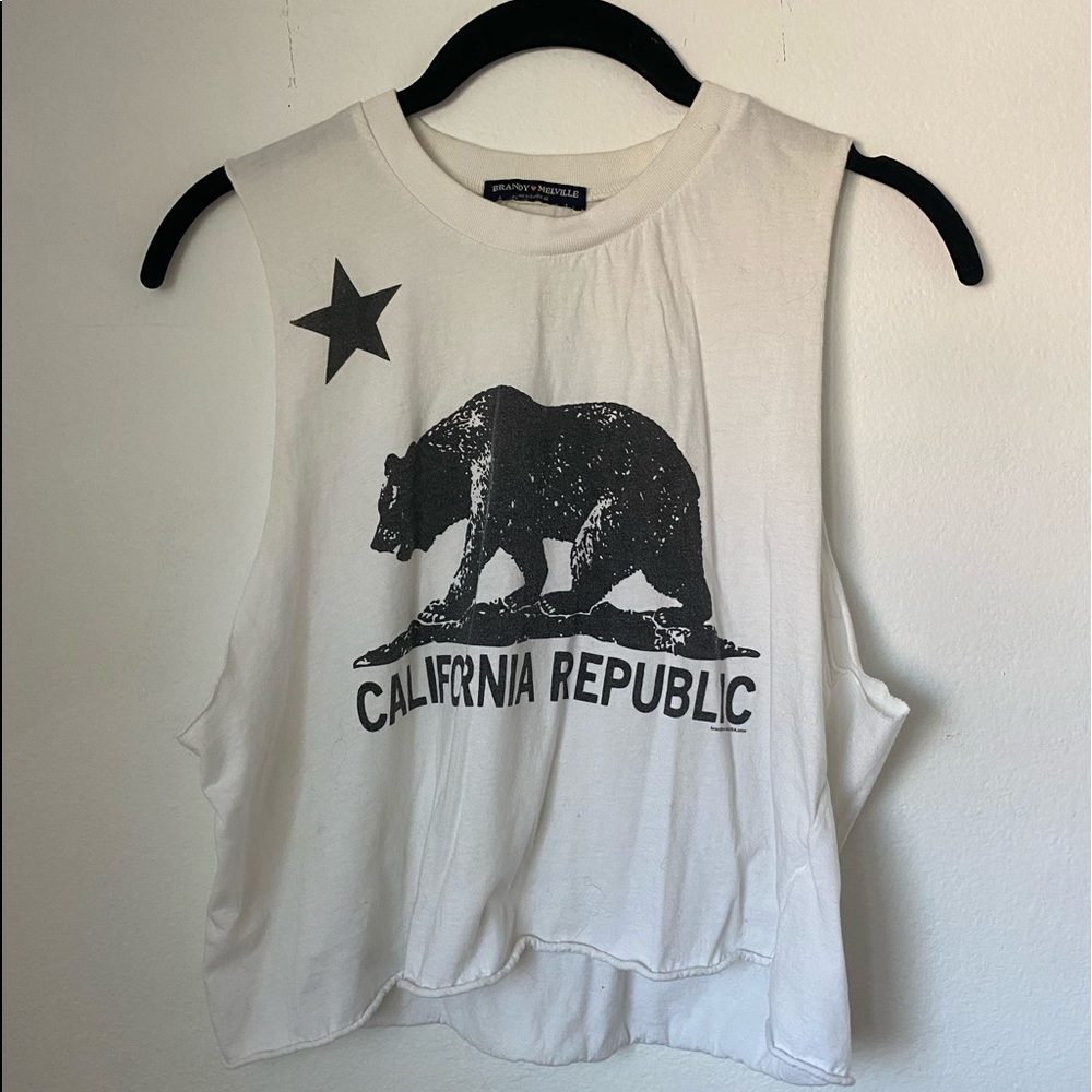 Brandy Melville California Republic muscle top